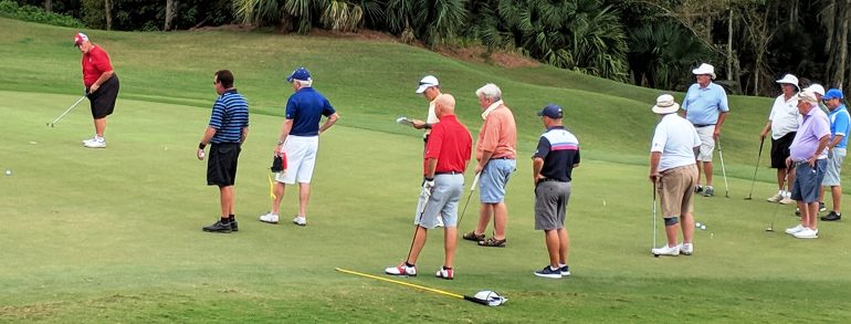 McDowell Putts 2018 Skills Challenge